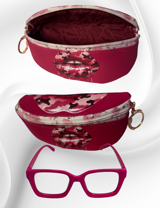 Uniquely Designed Eyewear Travel Case with Eyewear Bundle