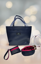 Load image into Gallery viewer, QK Signature Gift Set – Tote Bag + Eyeglass Case + Wristlet Keychain Wallet