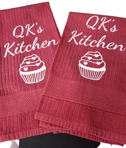 Customized Kitchen Towels (2 Pack)
