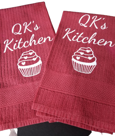 Customized Kitchen Towels (2 Pack)